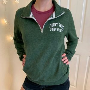Point Park University 3/4 Zip